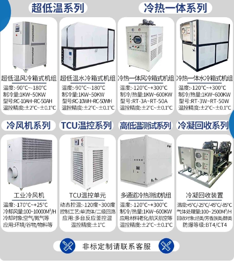 生物制造制冷机组 生物制造实验冷水机